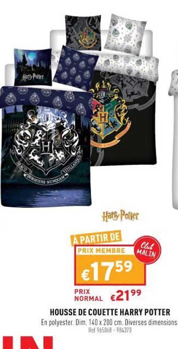 housse de couette harry potter