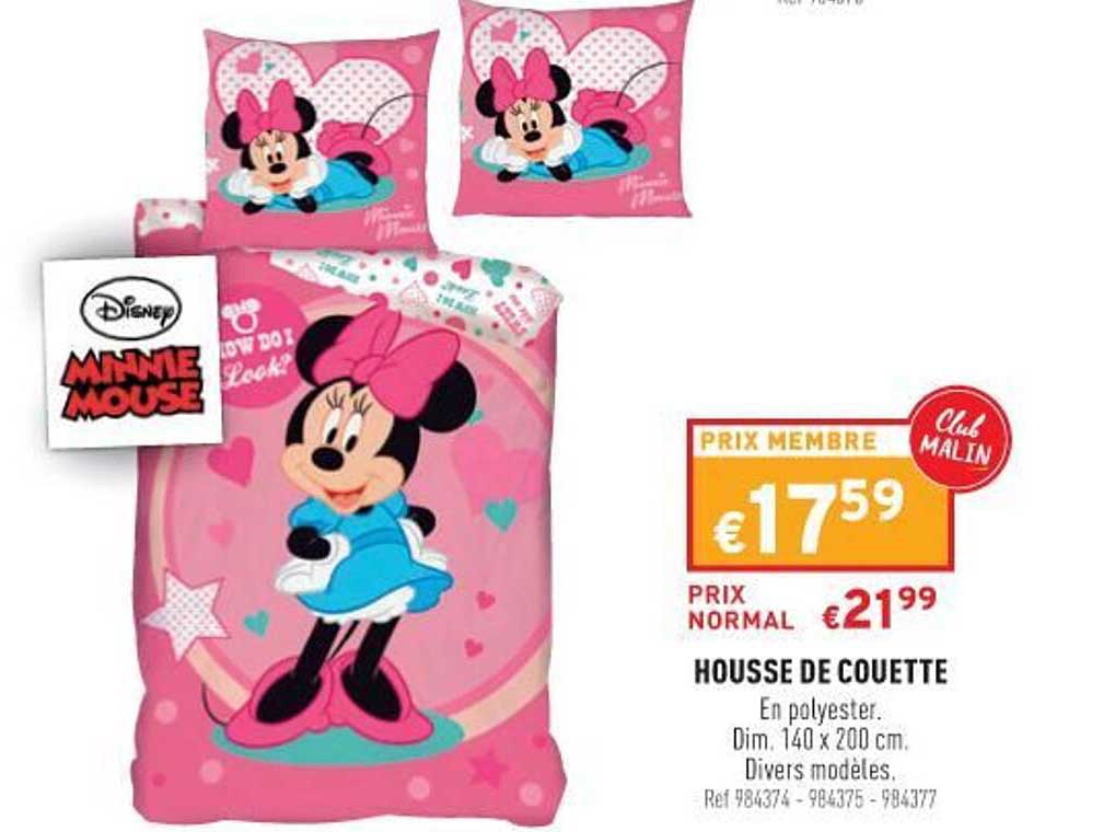 Housse De Couette Minnie Mouse Disney