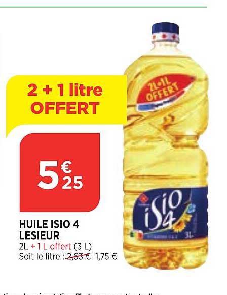 huile isio 4 lesieur