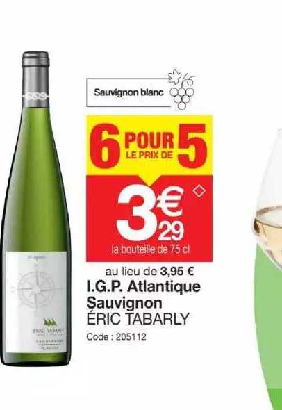 i.g.p. atlantique sauvignon éric tabarly