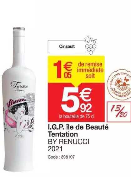 i.g.p. île de beauté tentation by renucci 2021