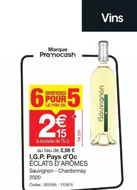 i.g.p. pays d'oc éclats d'arômes