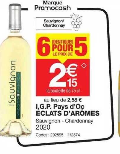 i.g.p. pays d'oc éclats d'arômes