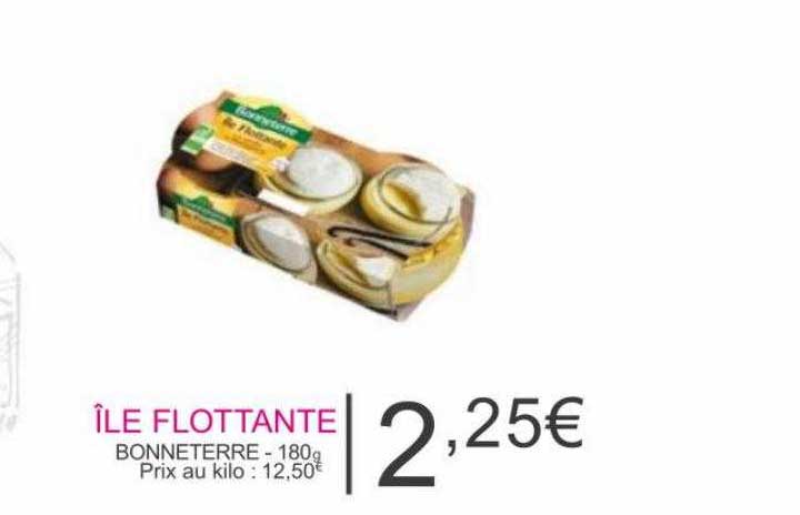 île flottante bonneterre