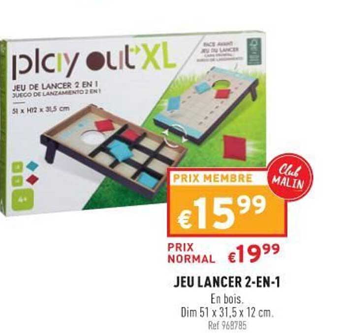 jeu lancer 2-en-1
