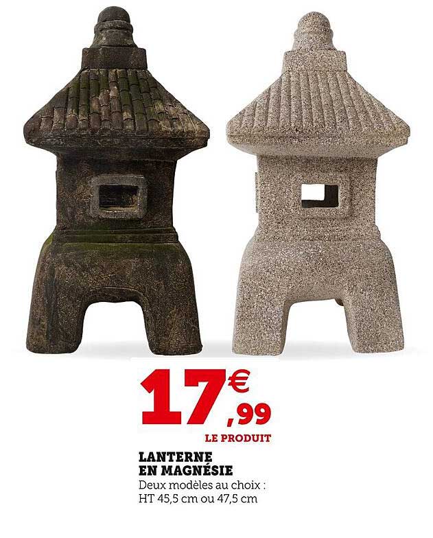 lanterne en magnésie