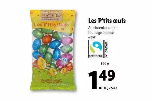 les p'tits oeufs favorina