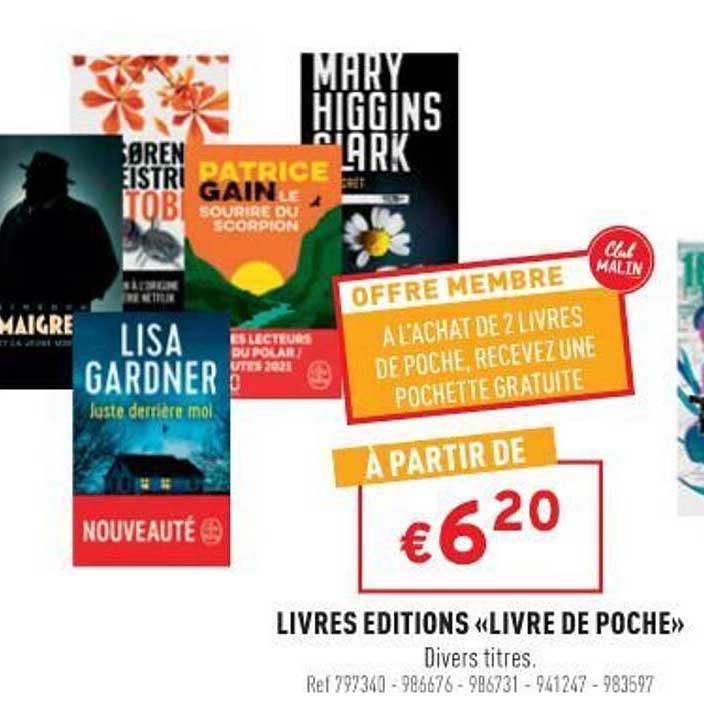 livres éditions "livre de poche"