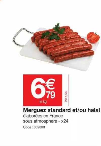 Merguez Standard Et-ou Halal