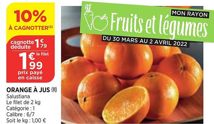 orange à jus salustiana