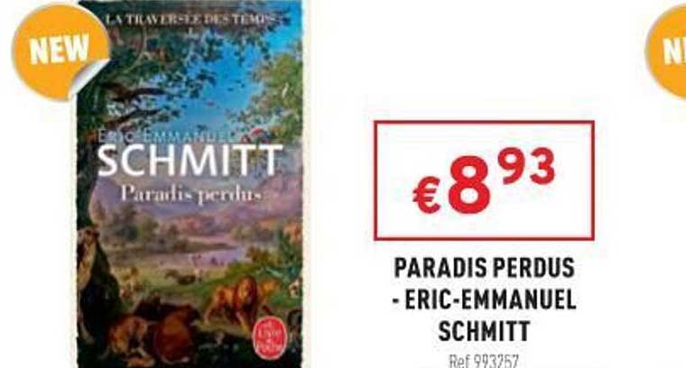 paradis perdus - eric-emmanuel schmitt