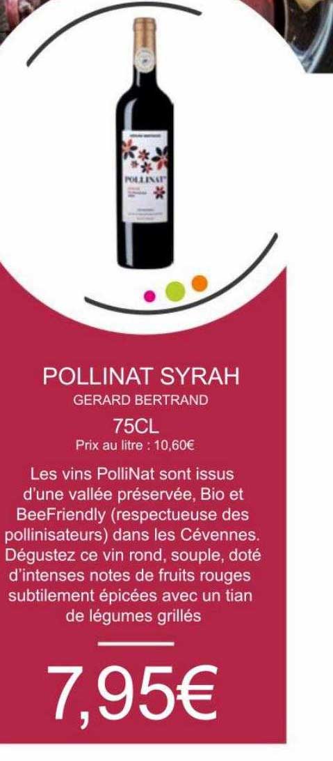 pollinat syrah gérard bertrand