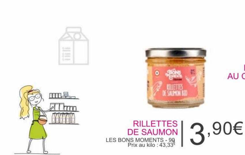 rillettes de saumon - les bons moments