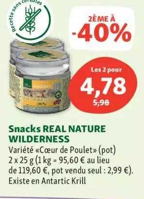 snacks real nature wilderness