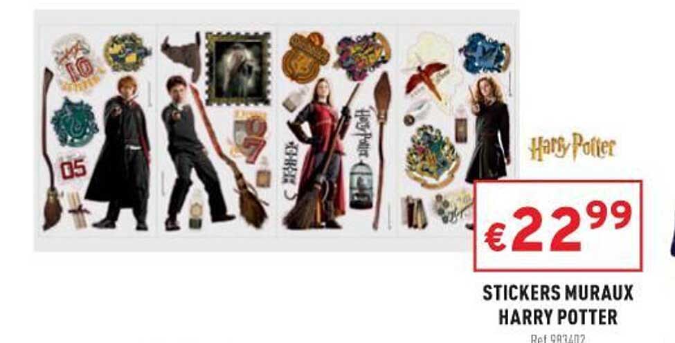 stickers muraux harry potter