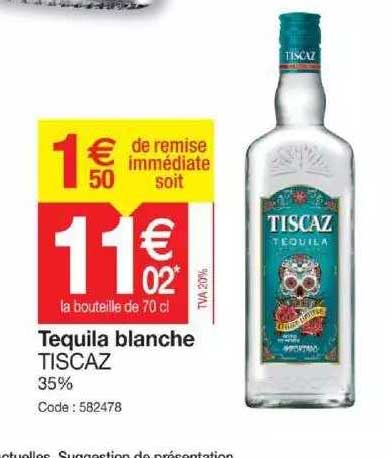 tequila blanche tiscaz