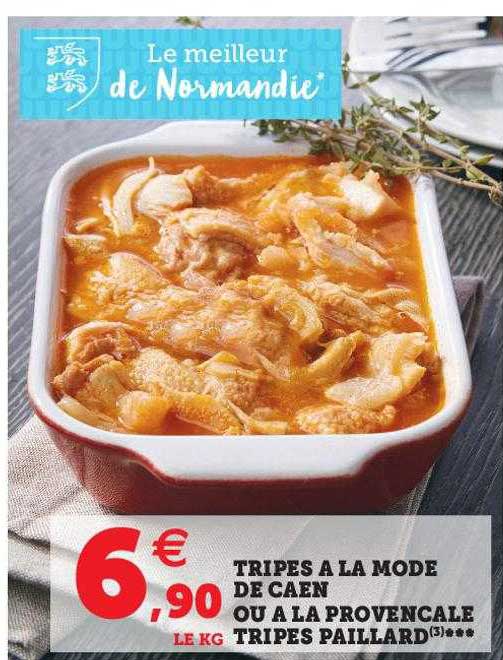 tripes à la mode de caen ou à la provencale triples paillard
