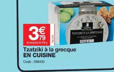 Tzatziki à La Grecque En Cuisine
