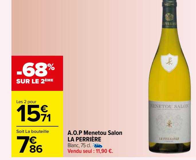 a.o.p. menetou salon la perrière