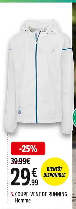 coupe-vent de running homme