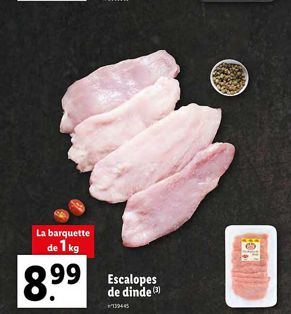 Escalopes De Dinde