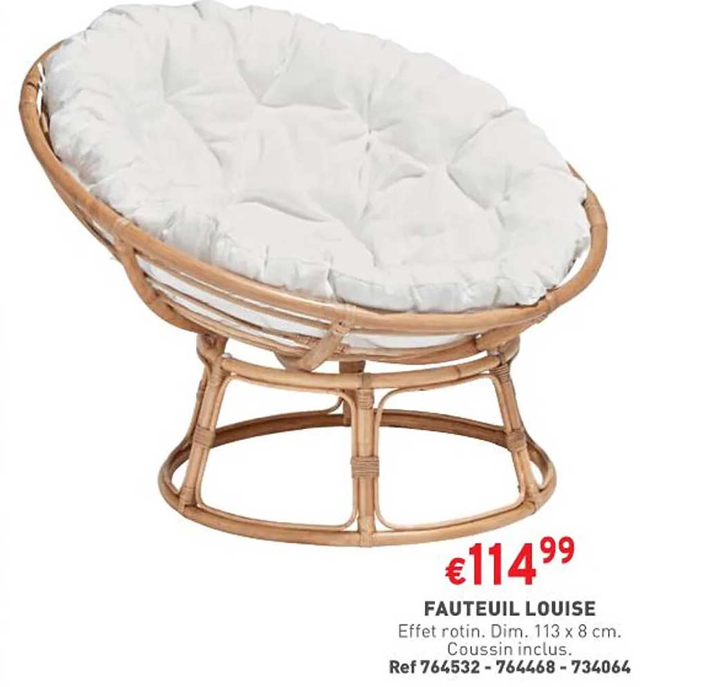Fauteuil Louise