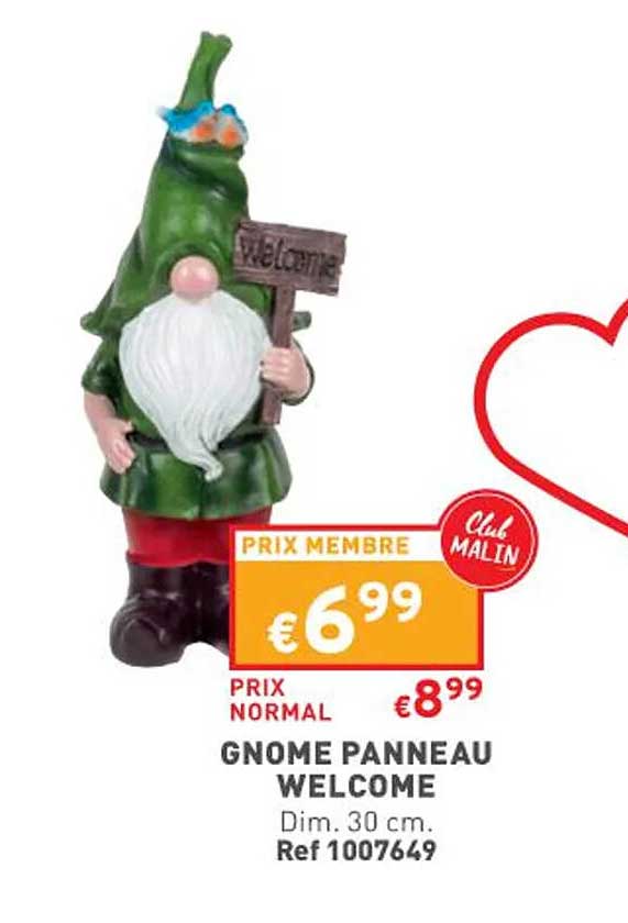 gnome panneau welcome