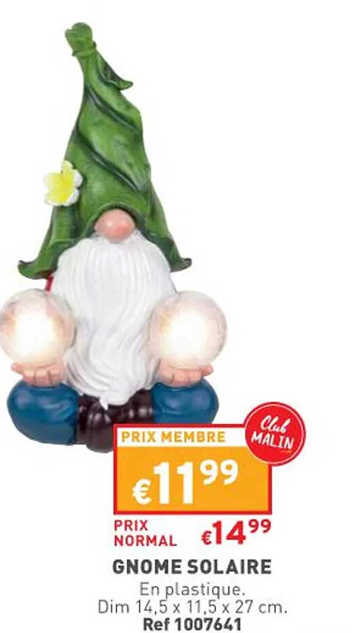gnome solaire