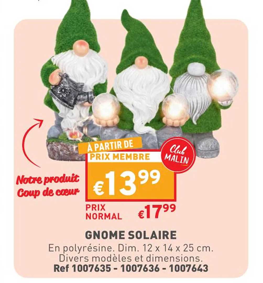 gnome solaire