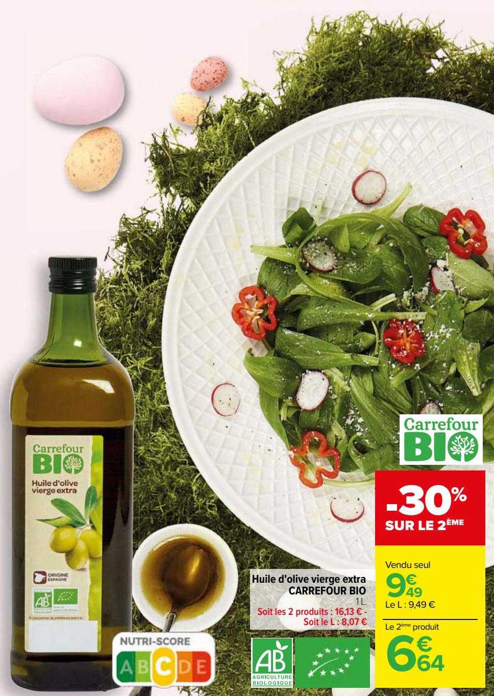 Huile D'olive Vierge Extra Carrefour Bio