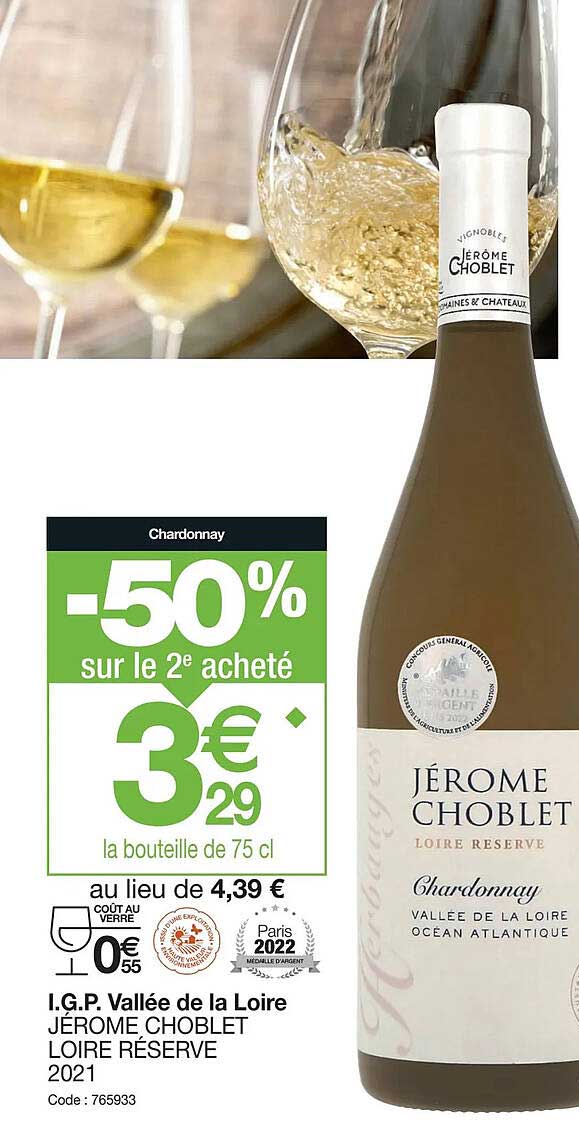 i.g.p. vallée de la loire jérome choblet loire réserve 2021