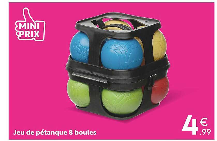 Jeu De Pétanque 8 Boules