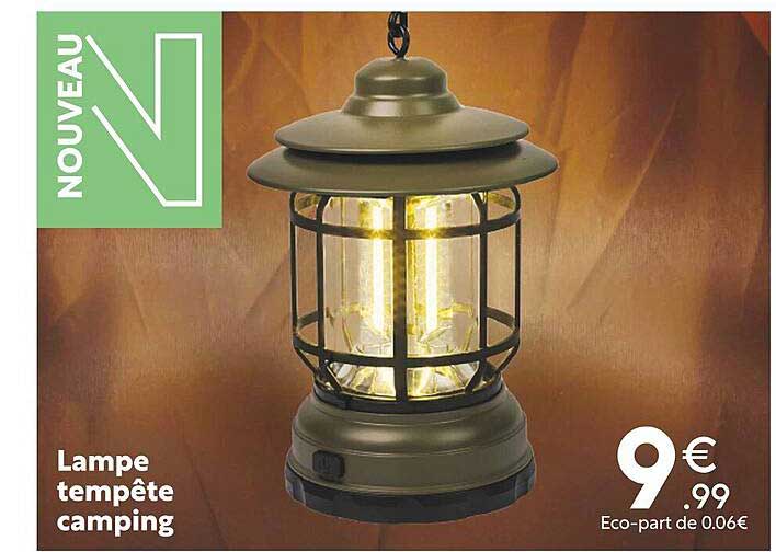 lampe tempête camping