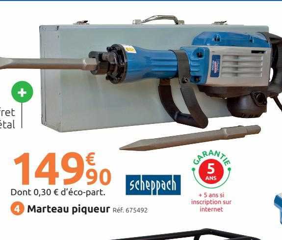 Marteau Piqueur Scheppach