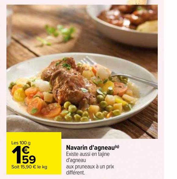 navarin d'agneau