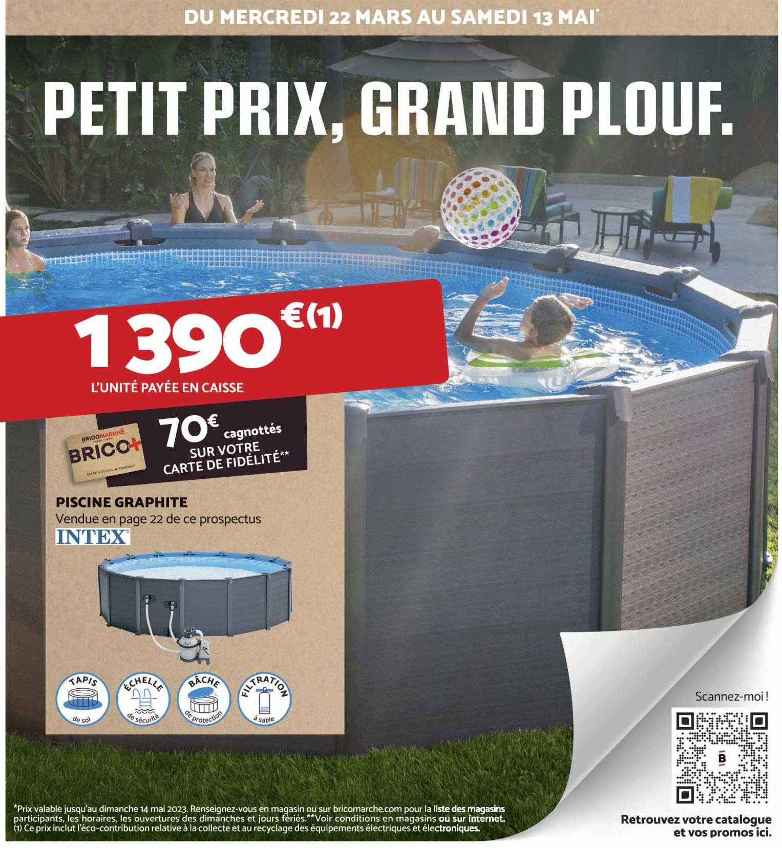 Piscine Graphite Intex