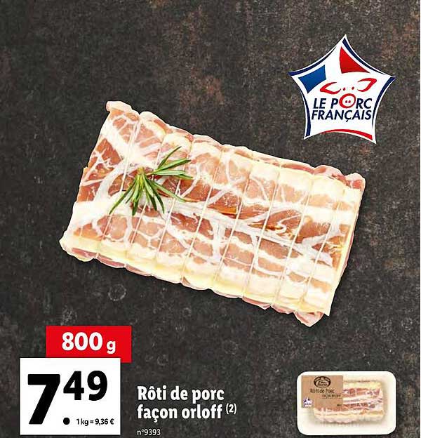 Rôti De Porc Façon Orloff