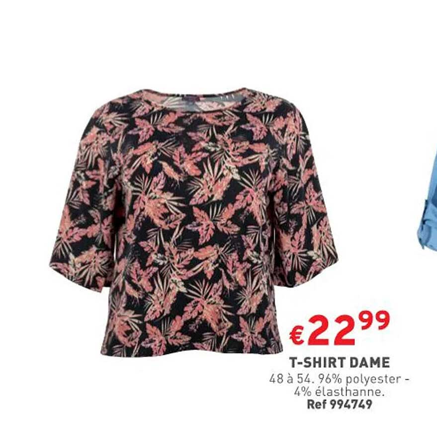 t-shirt dame