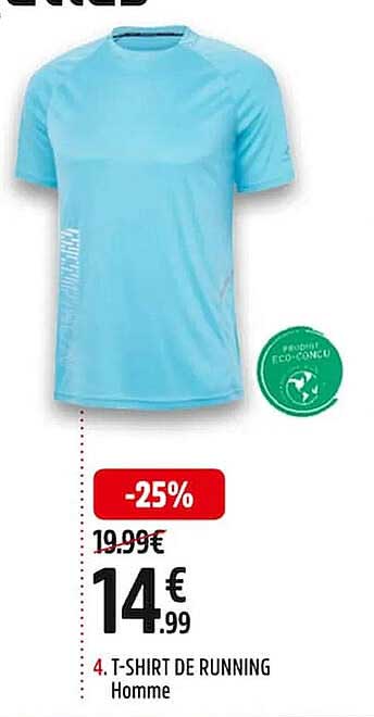 t-shirt de running homme