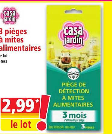 8 pièces à mites alimentaires casa jardin