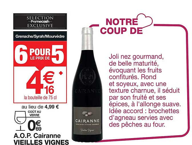 a.o.p. cairanne vieilles vignes