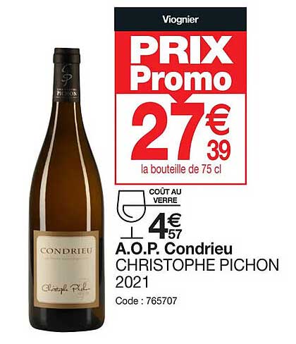 a.o.p. condrieu christophe pichon 2021
