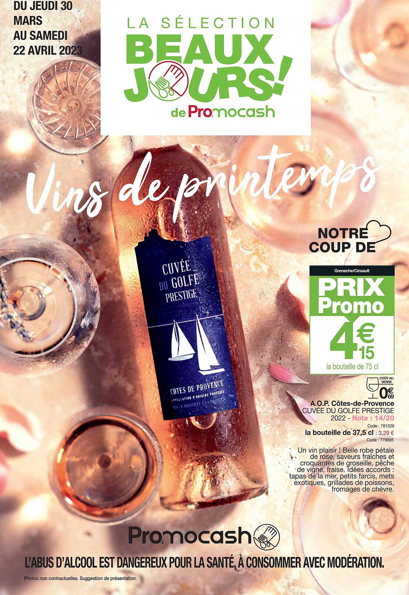 a.o.p. côtes-de-provence cuvée du golfe prestige 2022