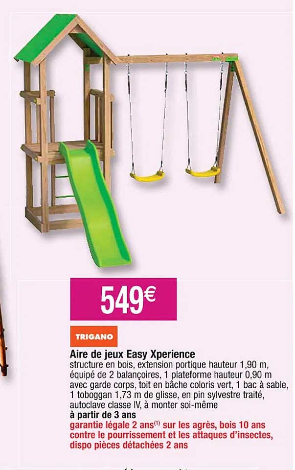 aire de jeux easy xperience trigano