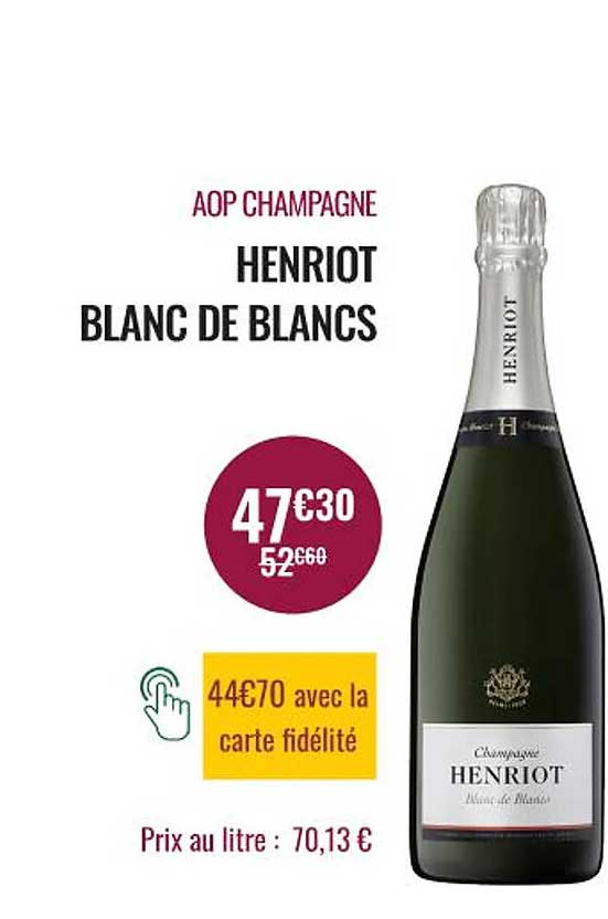 Aop Champagne Henriot Blanc De Blancs