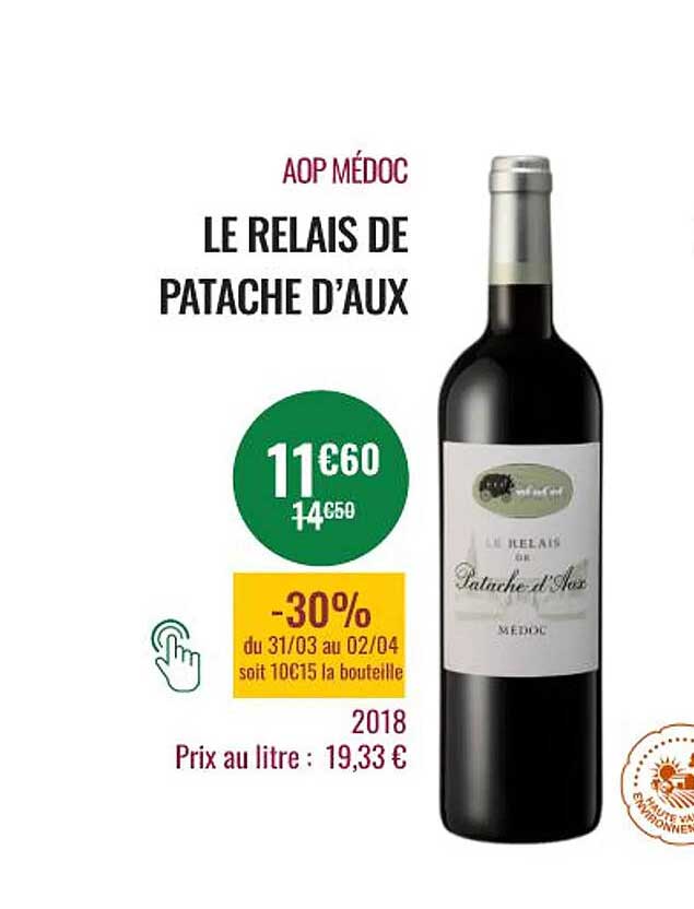 aop médoc le relais de patache d'aux 2018