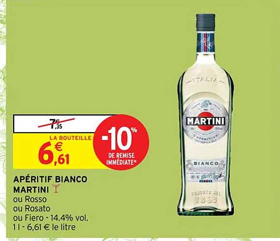 Apéritif Bianco Martini
