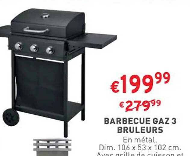 barbecue gaz 3 brûleurs