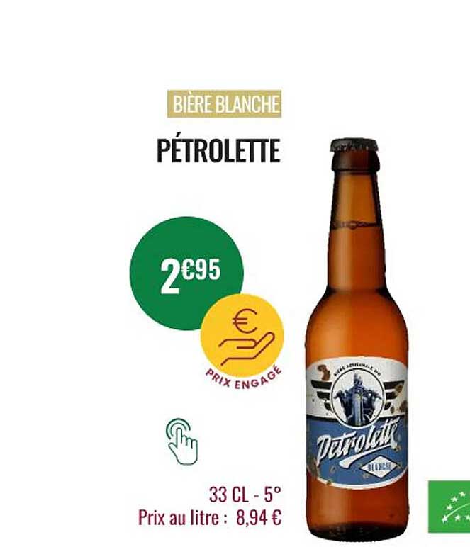 bière blanche pétrolette