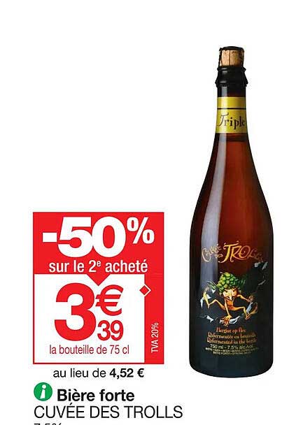 bière forte cuvées des trolls